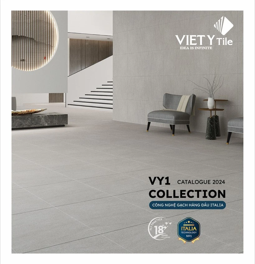 Bộ sưu tập Việt Ý VY1 2024 - Catalogue gạch Việt Ý 2024